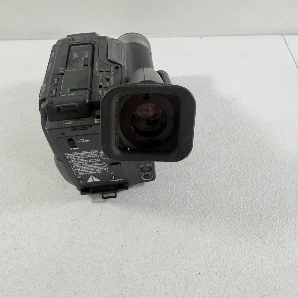 JVC GR-SX90U Compact Super VHS VHS-C Camcorder Video Camera AS IS UNTESTED